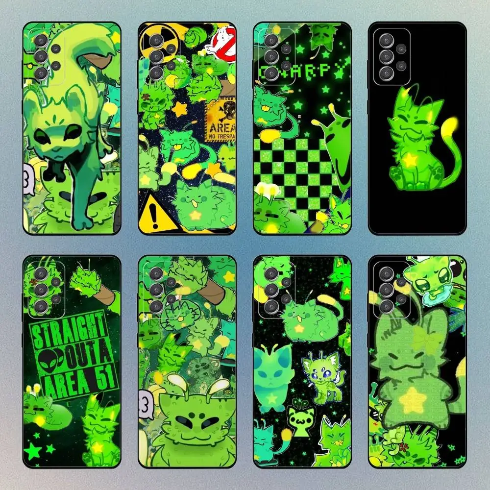 

G-GnarpyS C-Cat Phone Case For Samsung S25,S24,S21,S22,S23,S30,Ultra,S20 Black Soft Case