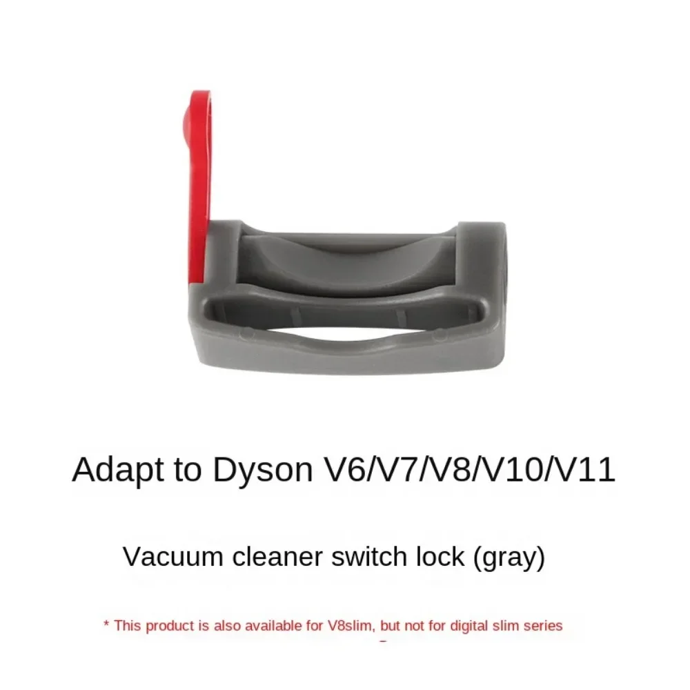 Rigger-Lock Clip Holder para Dyson, Aspirador de mão, gatilho, botão interruptor, acessórios de substituição, V6, V7, V8, V10, V11