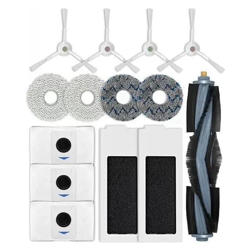 Ecovacs deebot用アクセサリー,掃除機アクセサリー,メインブラシ,ダストバッグ,t20,omni,pro max,t20 pro,max plus