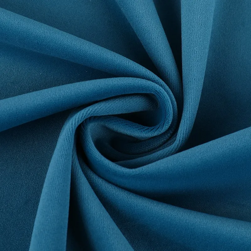 

290G Miao leather velvet fabric spandex dress fashion