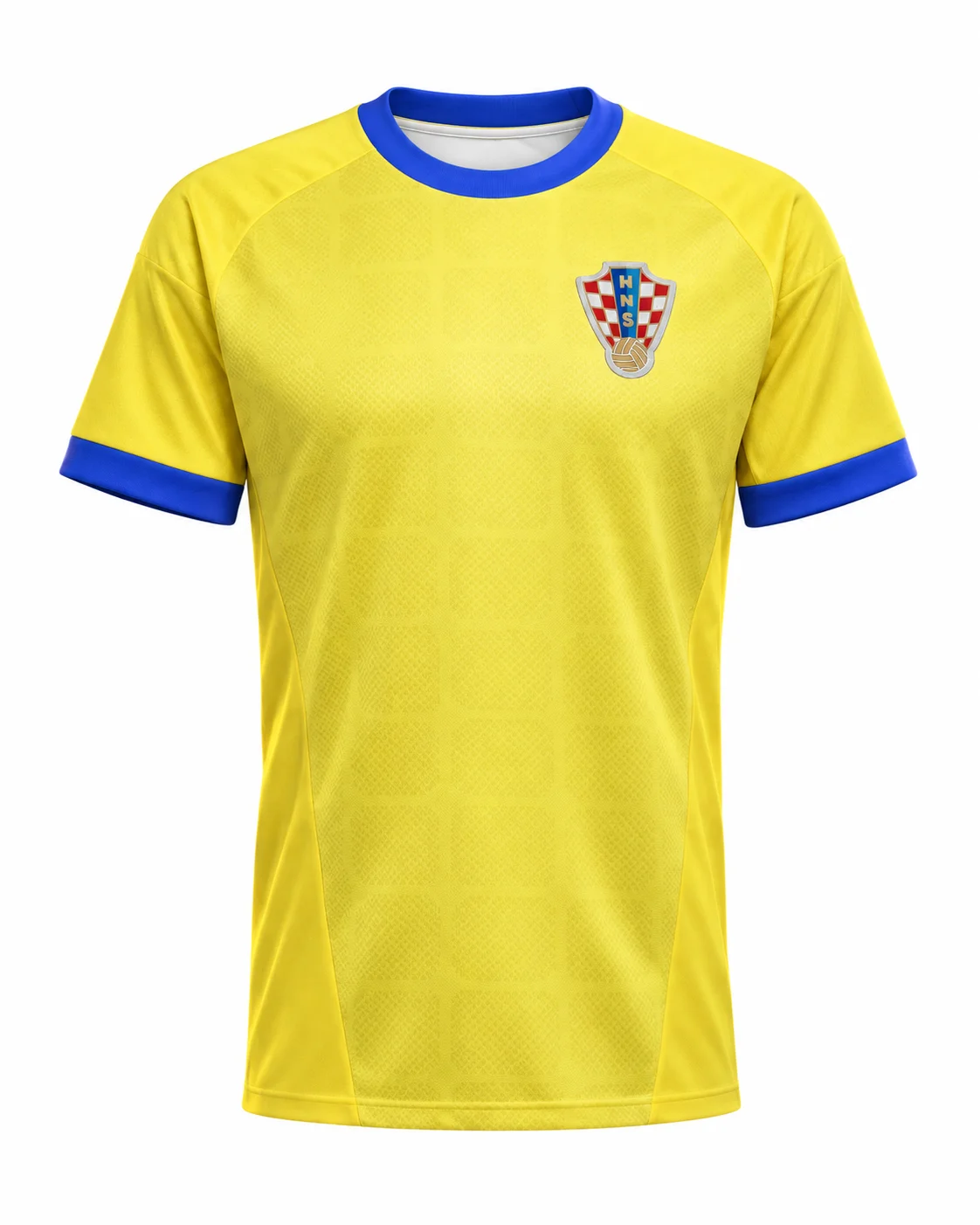 Kroatien 26-27 Heim-Fußballtrikot Rot-Weiß Kariert für Herren Kurzarm Rundhals Fußball-Trainings- und Freizeitkleidung – Detail 2