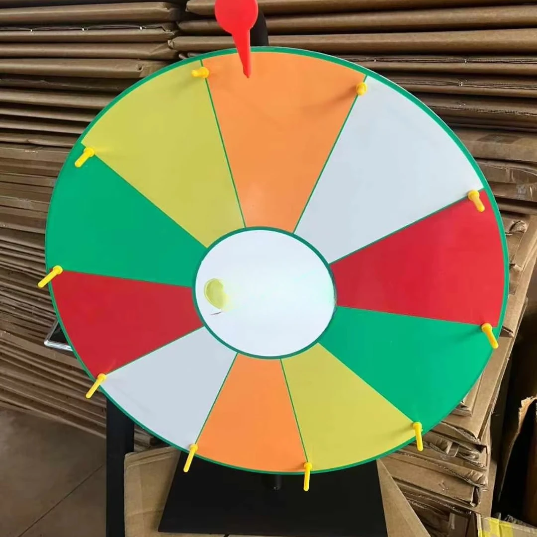 Top 1m 100cm 40in Prize Wheel PVC Fortune Game Wheel Billboard and Awards Custom Logo