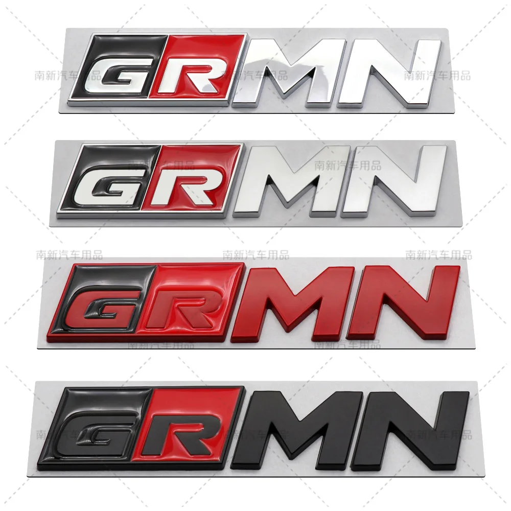 Автомобильная наклейка GR Sport, наклейка на переднюю капот, эмблема решетки, значок для Toyota HV YARiS RZ RC RS Prius Lexus Harrier GRMN, наклейки с логотипом