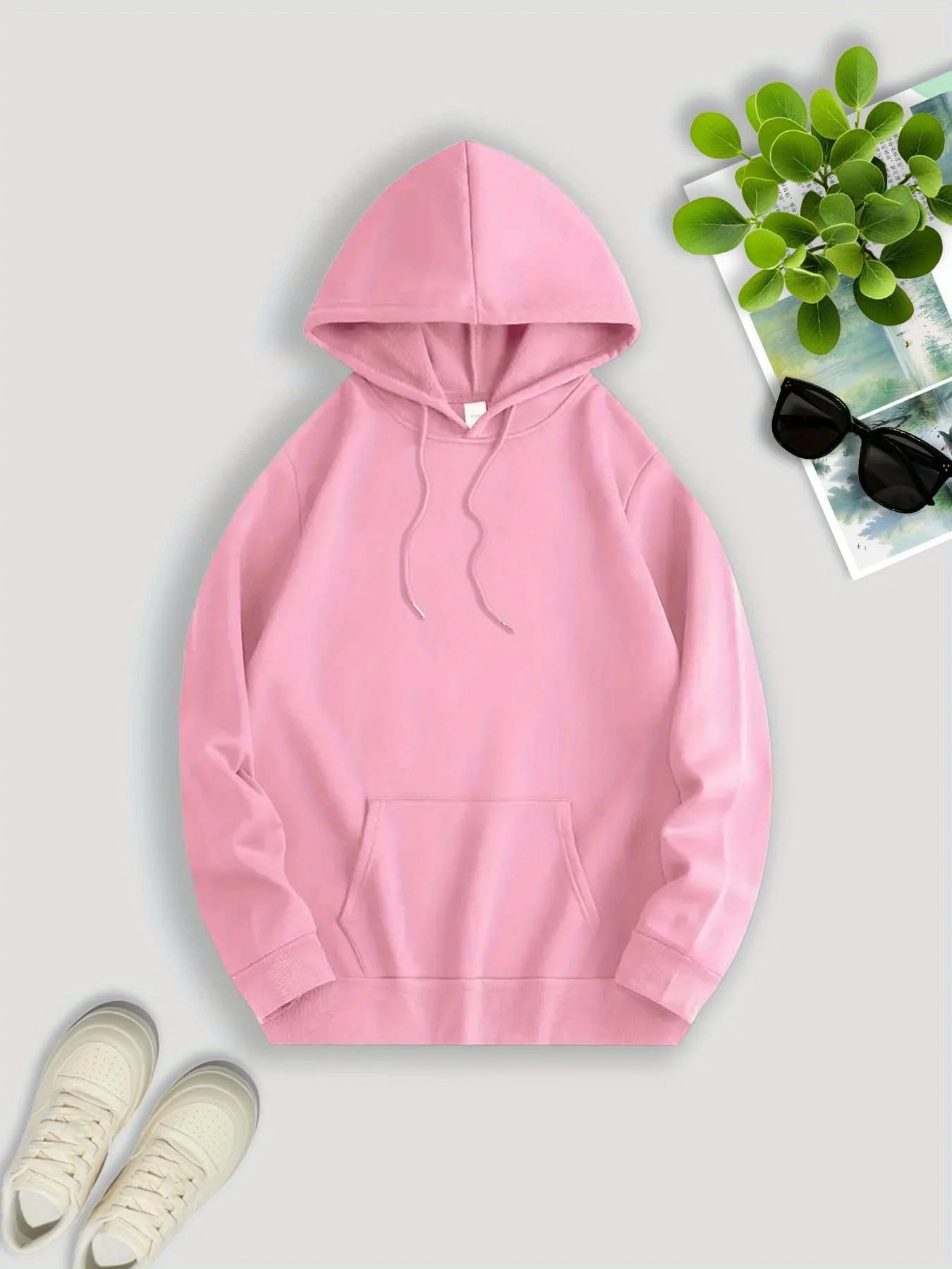 Herren Sport Hip-Hop Hoodie mit Skelett-Last-Supper-Rückendruck, Streetwear, lockerer Fleece-Pullover, lässiges Herren-Outfit – Detail 12