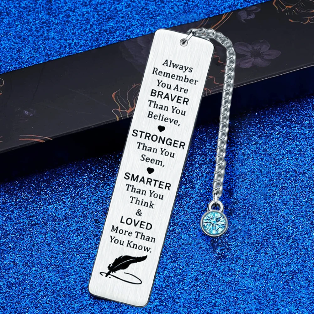 حروف زميل ملهمة المرجعية الفولاذ المقاوم للصدأ الثقة مع سلسلة هدية عيد ميلاد طالب لصديق الرجال النساء