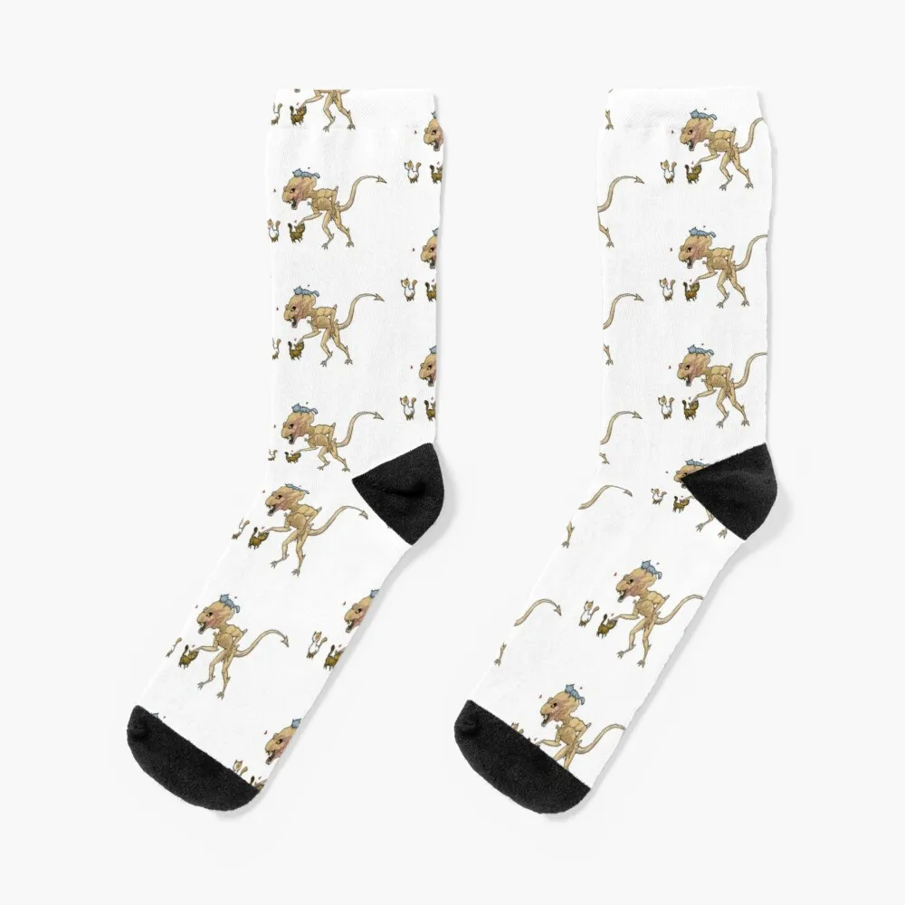 PumpkinHead Loves Kittens Chaussettes pour hommes, cadeaux