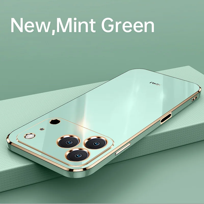 Para Iphone 17 Pro Max funda para Iphone 17 Pro Max funda protectora de cámara antihuellas de TPU suave de alta calidad