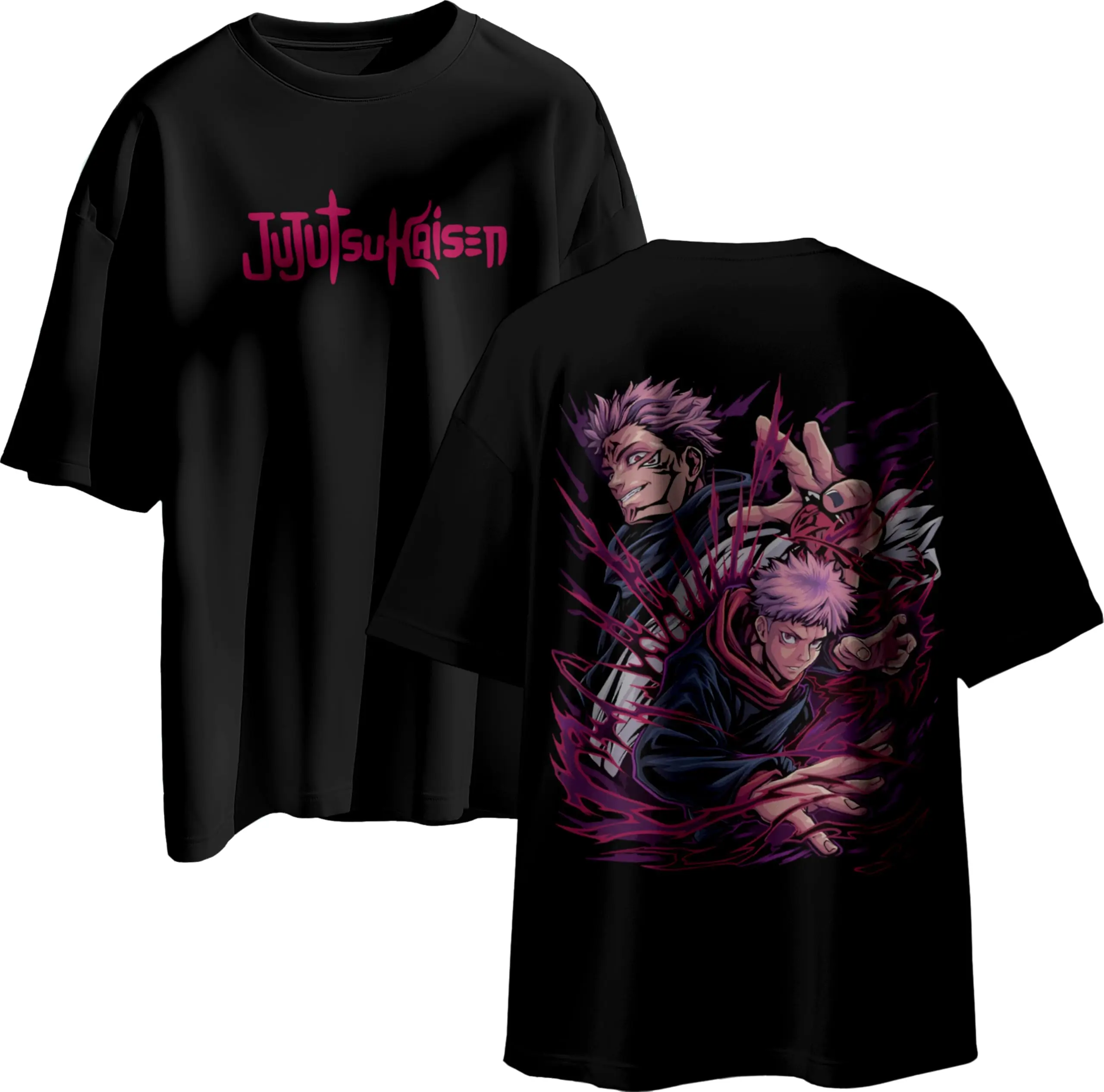 2026 Summer Jujutsu Kaisen Retro Cosplay T-shirt Men's Super Casual Cotton Printed Short-sleeved Unisex Children's Sports Shirt