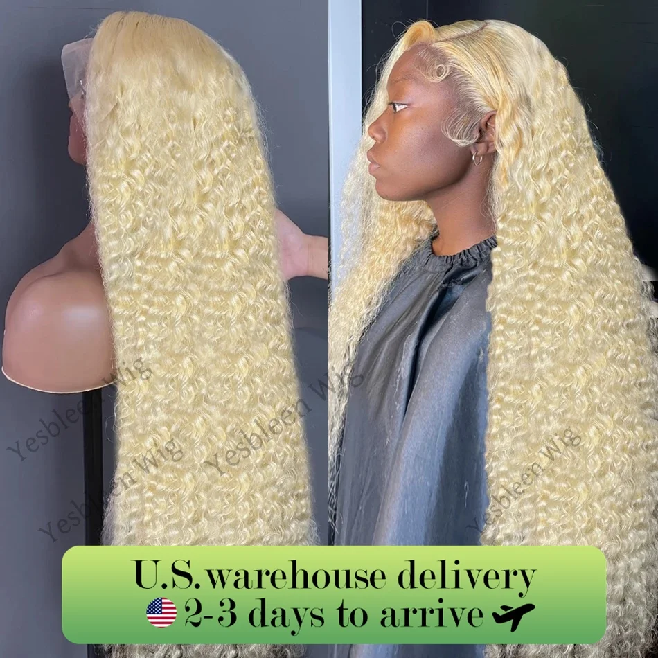 24 Inch 613 13x6 Lace Front Wig Human Hair 613 Deep Wave Lace Front Wigs Human Hair Pre Plucked 250 Density