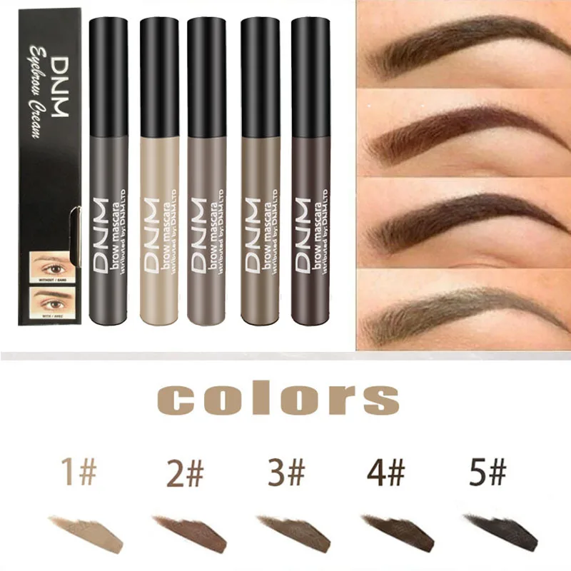 Eyebrow Gel Waterproof Natural Eyebrow Cream Dye Tint Shadow Long Lasting Cosmetic Eyebrow Enhancer Makeup Eyebrow Tint Makeup