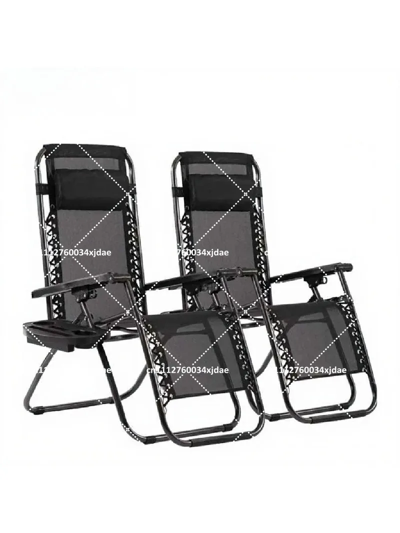 Adjustable Zero Gravity Recliner with Folding Sun Visor and Rain Canopy for Lawn, Garden, Patio, Indoor and Outdoor Use