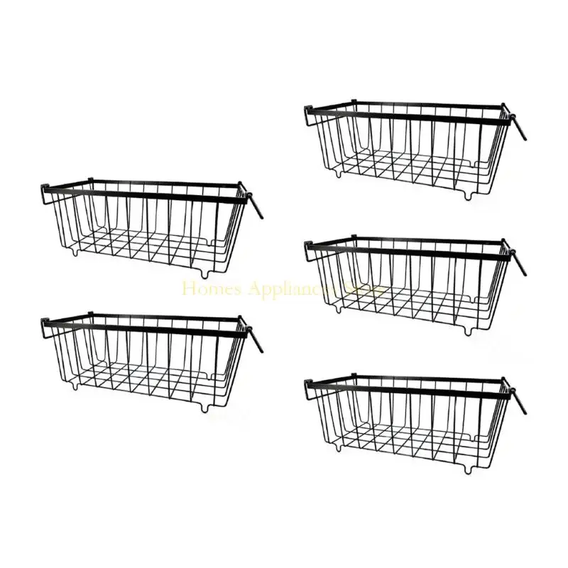 D0AB Kühlschrank Aufbewahrungskorb Draht Drink Metall Textur für Fleischfisch
