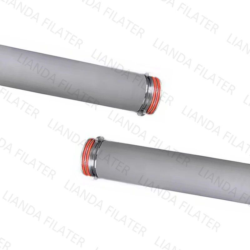 

LIANDA 30inch High Efficiency Sintered Powder Filter Element Porous Metal Filter Natural ga s Condensate