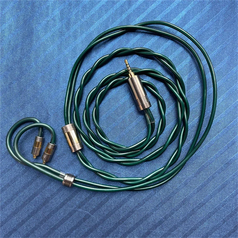 Litz Cord Đơn Tinh Thể Đồng Mạ Bạc Tai Nghe Nâng Cấp Dây 560 Core Mmcx/0.78/Im50/70/Ie40/A2dc/IE900