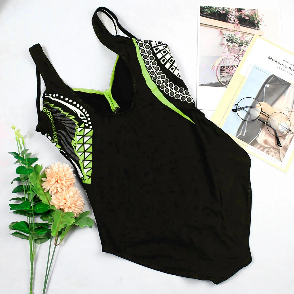 Dames Bikini Boho Eendelig Sexy Badjurk Surf Strandjurk Sport Controle-Buik Badmode Tankini Wrap Badpak Zomer