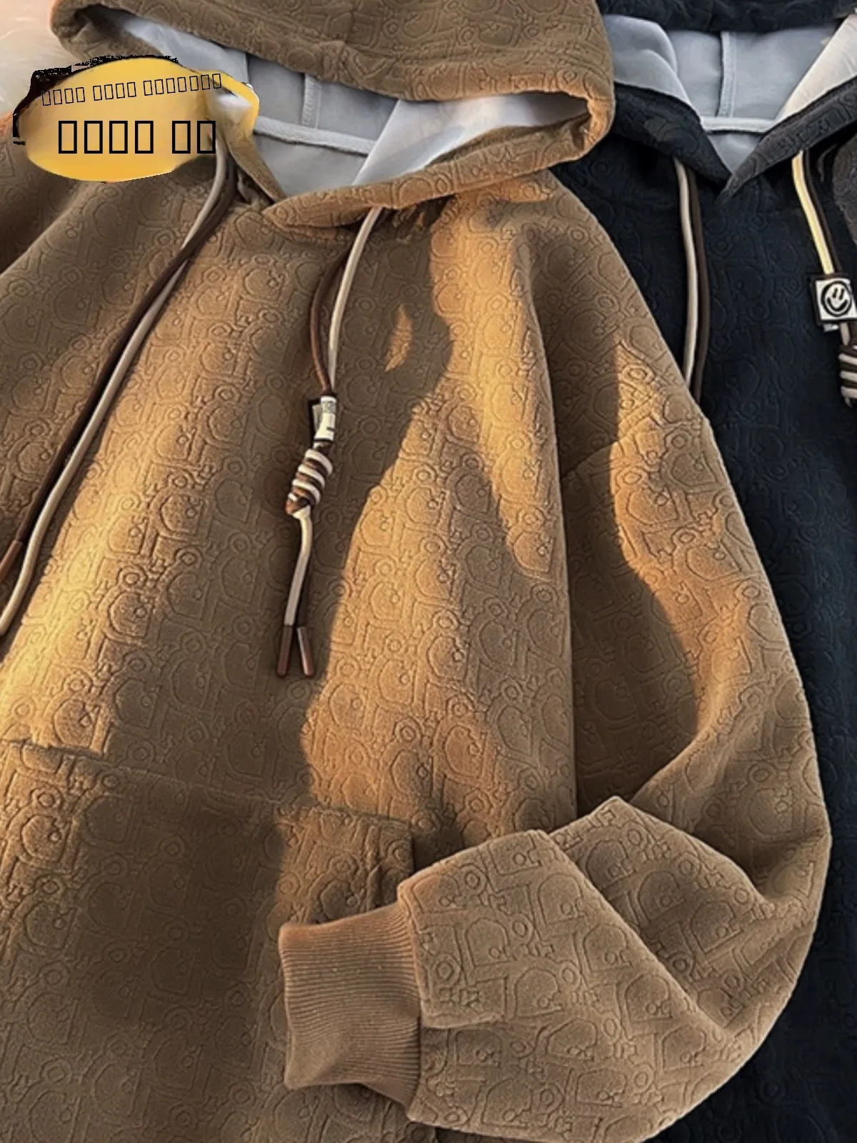 

Модная мужская толстовка американского бренда с вышивкой и принтом, осенне-зимняя новинка, винтажная кепка Snailier Svel