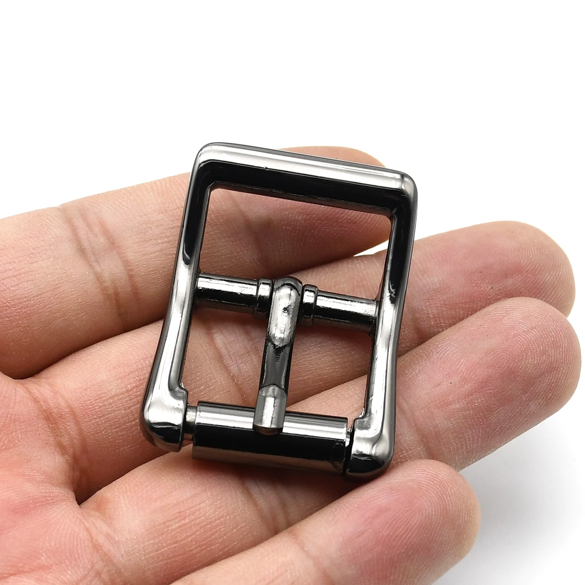 1 Piece Roller Buckle Bag Strap Adjustable Buckle Tri Glider Pin Buckle Leather Craft Bag Parts Strap Webbing Accessories