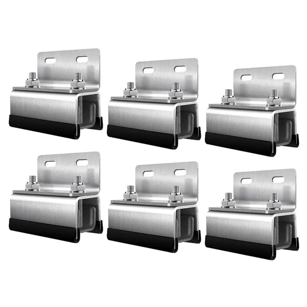Photovoltaic Accessories Stainless Steel Bracket Stainless Steel Mounting Bracket Versatile Compatibility Secure Fastening