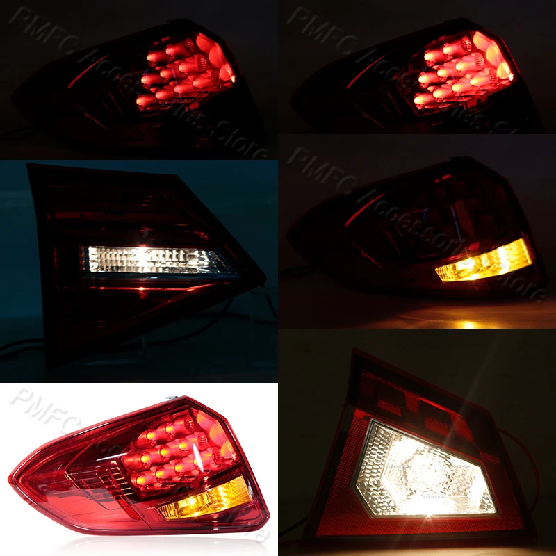 Rear Bumper Tail Light Fit For SUZUKI Vitara 2016 2017 2018 For Car Stop Warning Lamp Brake Light Turn Signal Light Rear Foglamp