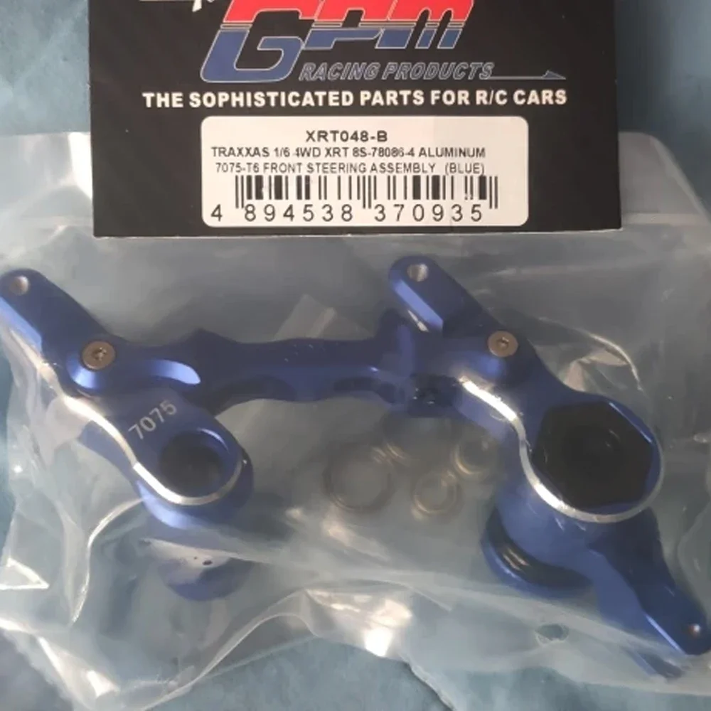 GPM for Traxxas 1/6 FUNCO PRO SCALE XRT Ultimate 8S Monster Truck RC Car Metal Alloy Steering Bellcranks Steering Assembly 7843