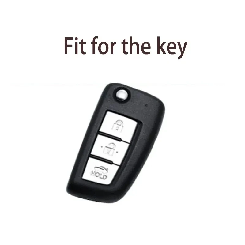 ICAR for Nissan Qashqai J11 Pulsar C13 Juke F15 X-Trail T32 Micra Kashkay Remote Flip Car Key Case Cover Fob Bag Accessories