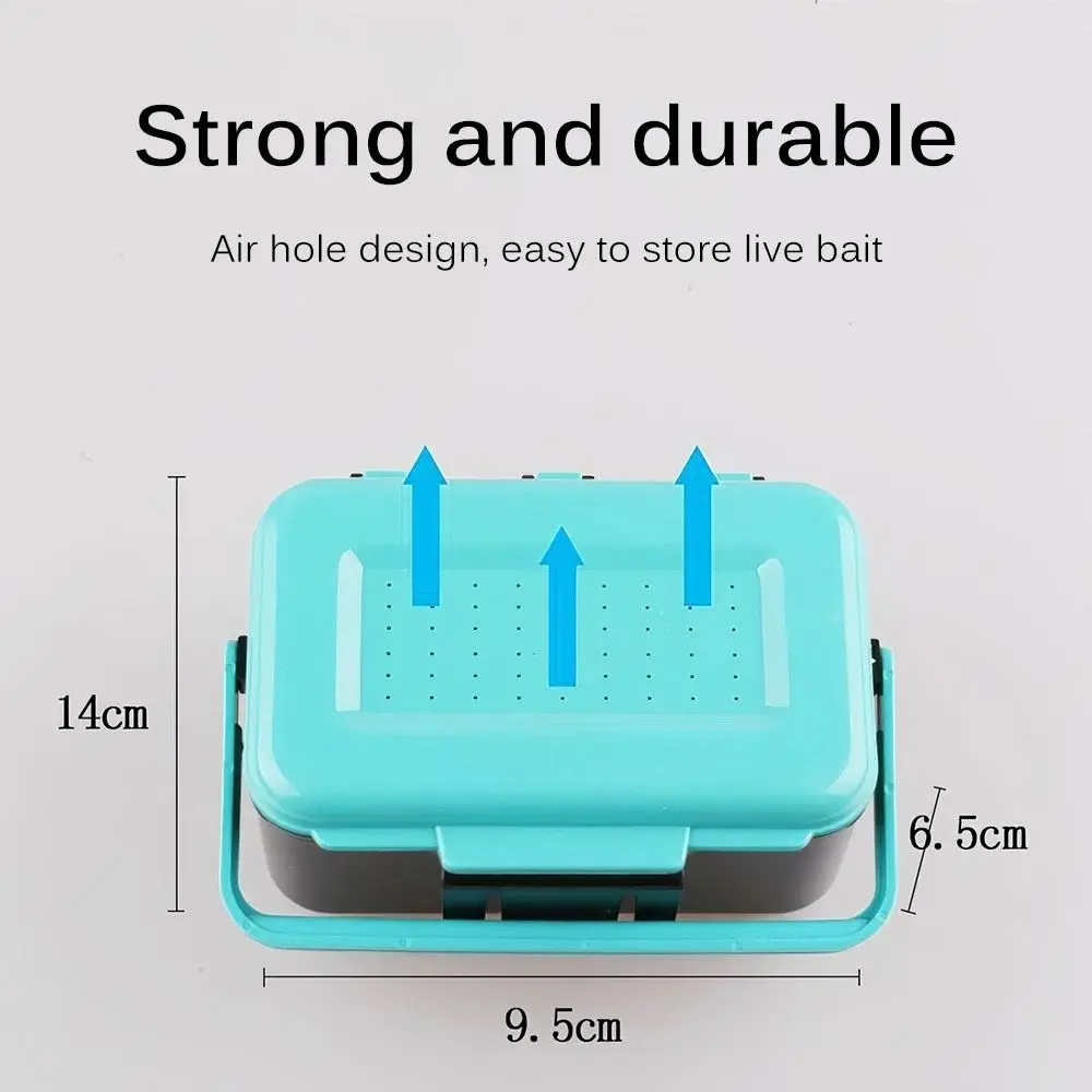 علبة الطعوم الحية صندوق الصيد أداة الصيد صناديق معالجة الصيد صندوق طعم الصيد حاوية الطعوم إغراء حاوية دودة