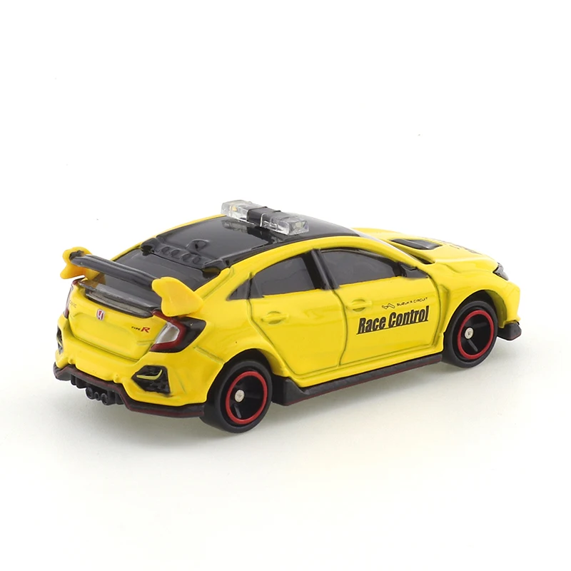 TAKARA TOMY TOMICA No.120 Honda Civic Type R Race Control Diecast Automotive Model Ornaments Cas Toys Gift Decorations