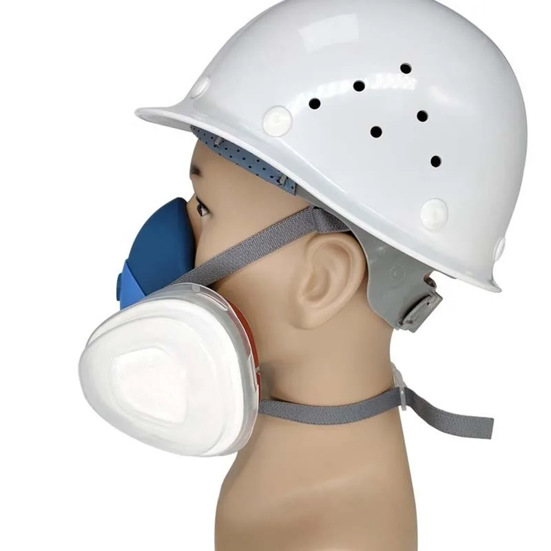 Silicone Protective Gas Mask Half Mask For Chemical Industry Decoration Pesticide Formaldehyde Welding