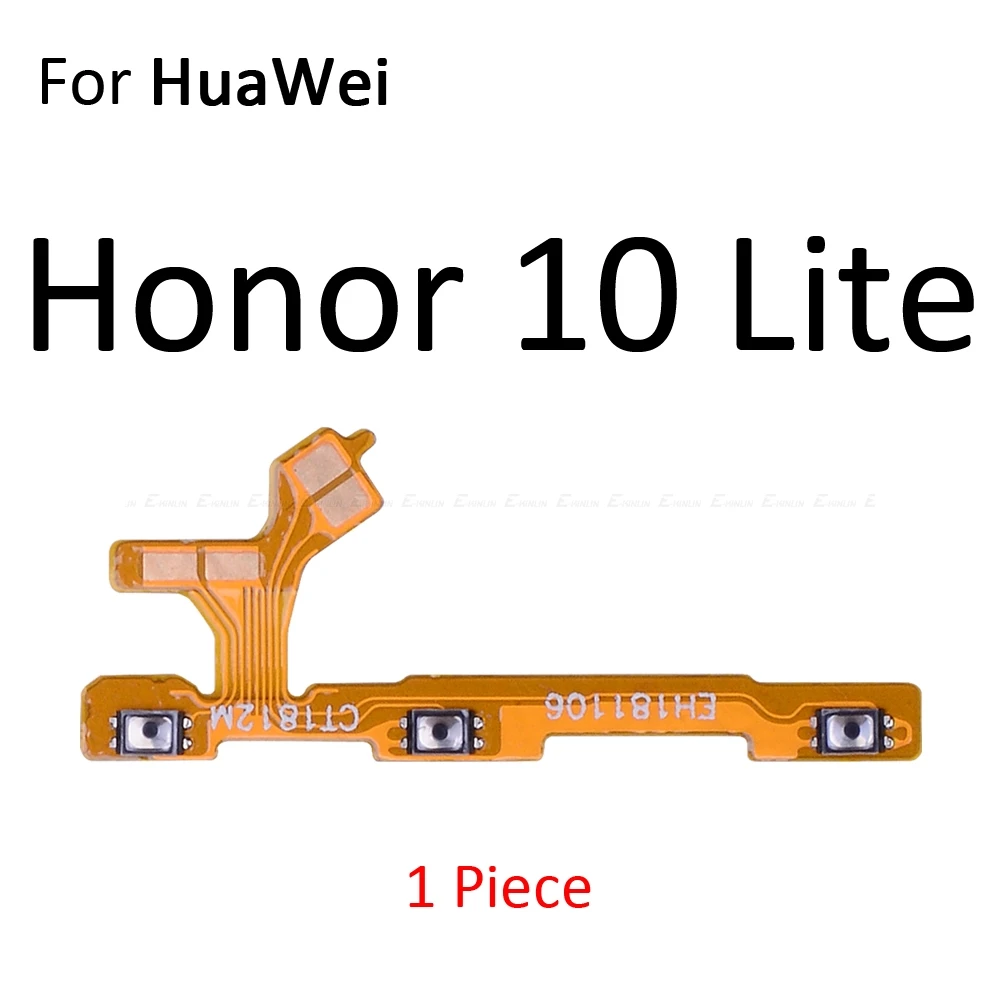 Power ON OFF Mute Switch Control Key Volume Button Flex Cable For HuaWei Honor View 10 Mate 20 X P20 Pro Lite 8X Parts