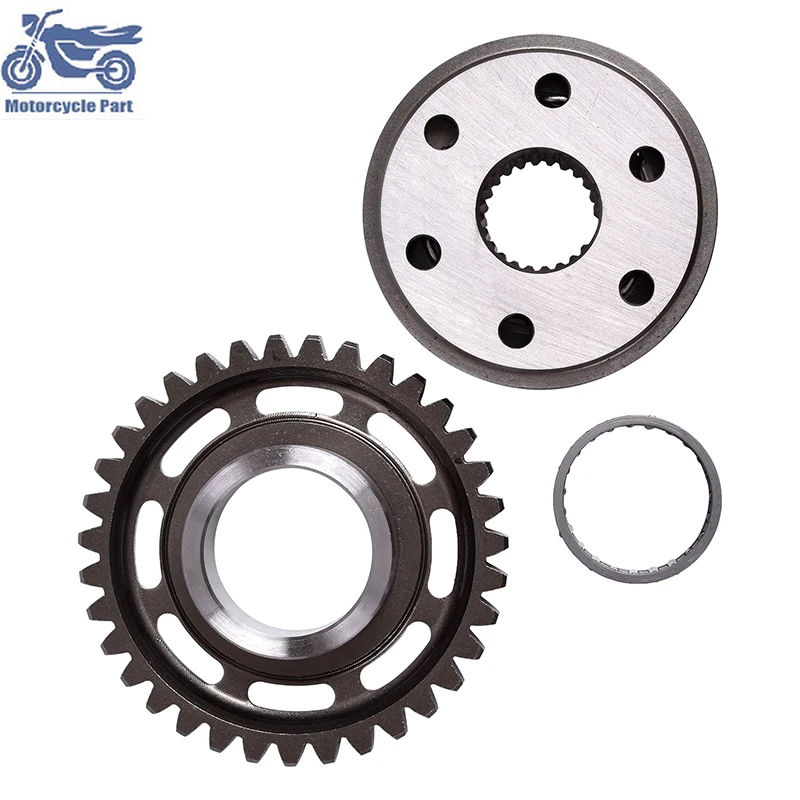 35T TRX450 Motorcycle One Way Starter Bearing Clutch Gear Assy Kit for HONDA TRX450R TRX450 R TRX 450ER CRF450X CRF450 X 22T