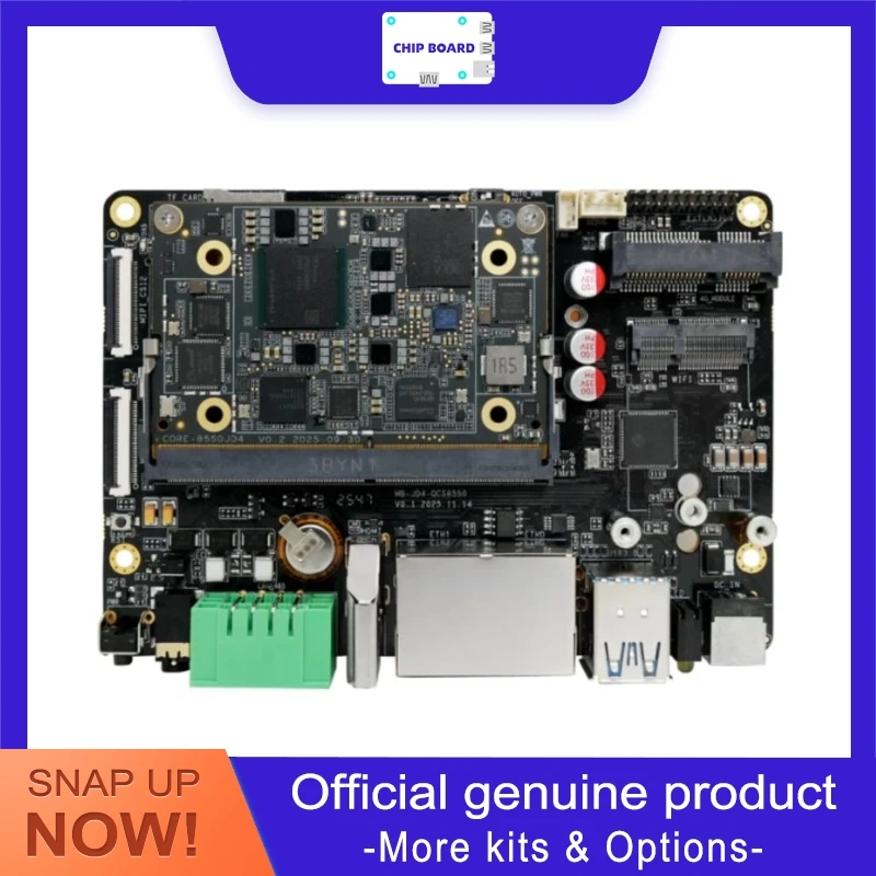 

Firefly AIO-8550JD4 AI Mainboard Powered by Qualcomm QCS8550 with 48TOPS NPU, Adreno 740 GPU and 8K Video Support