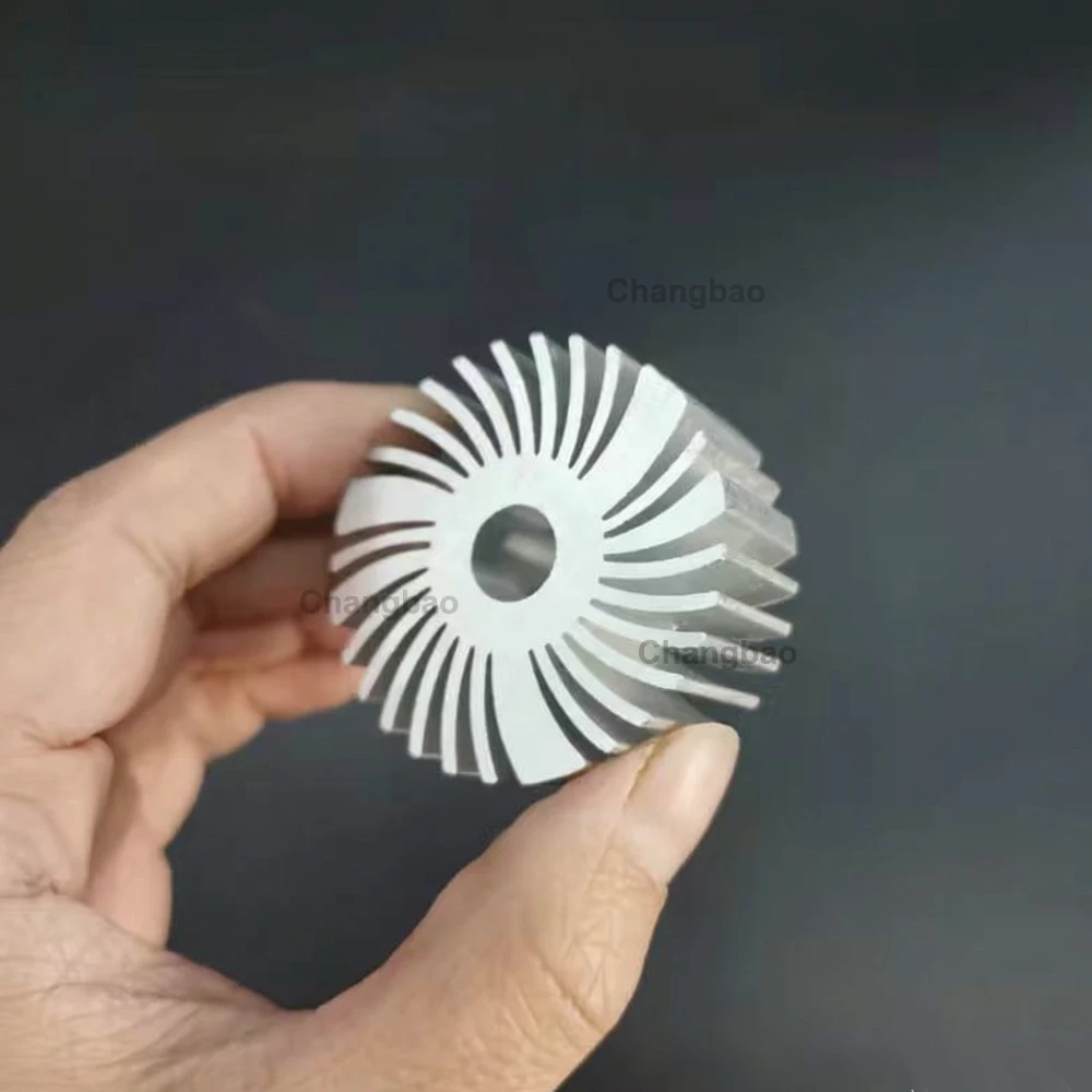 D46mm*H20mm Aluminum Heatsink Radiator for Led Ceiling Light Spotlight Downlight