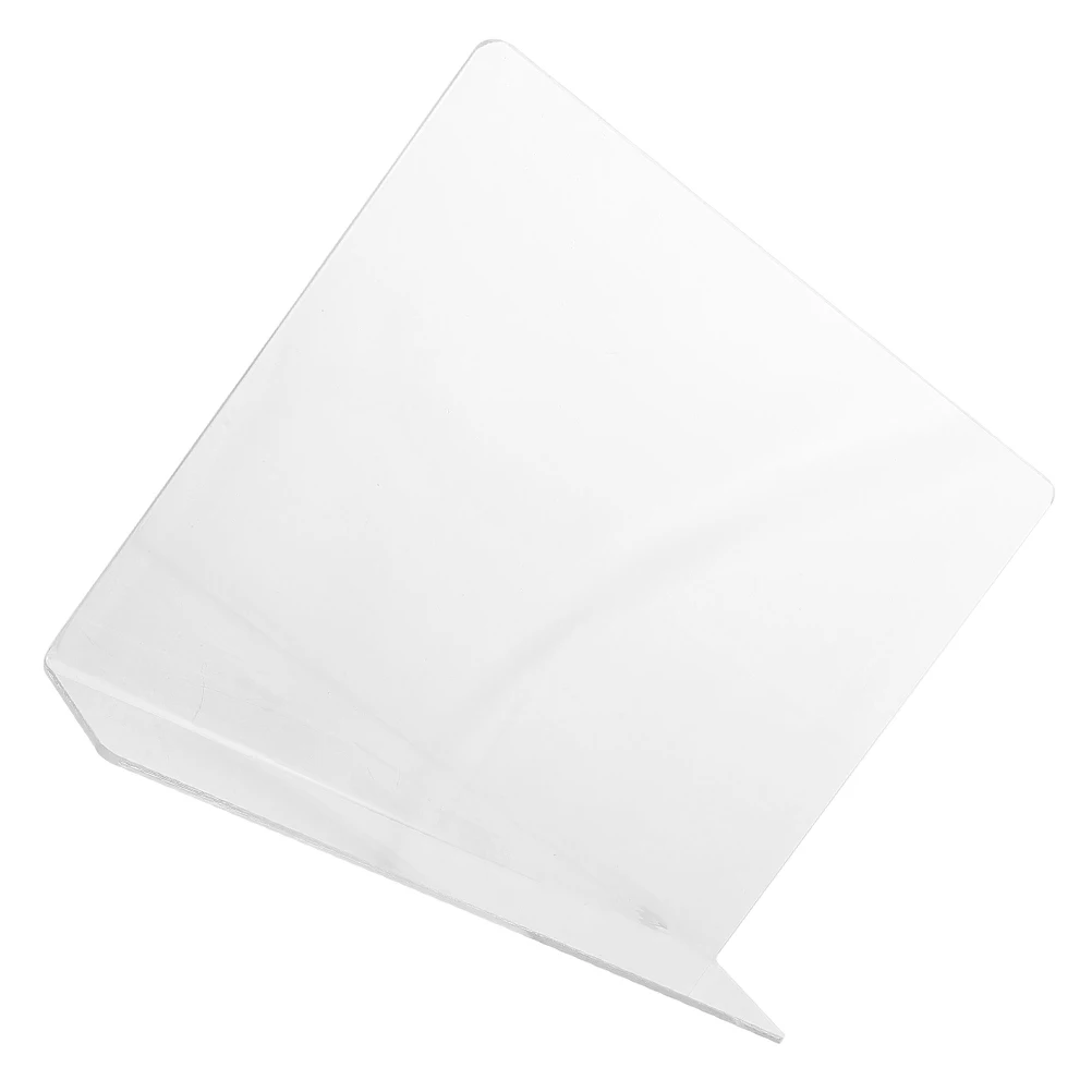 

Acrylic Sink Splash Guard Transparent Anti-Splashing Panel Easy Installation Retaining Board For Kitchen Bath