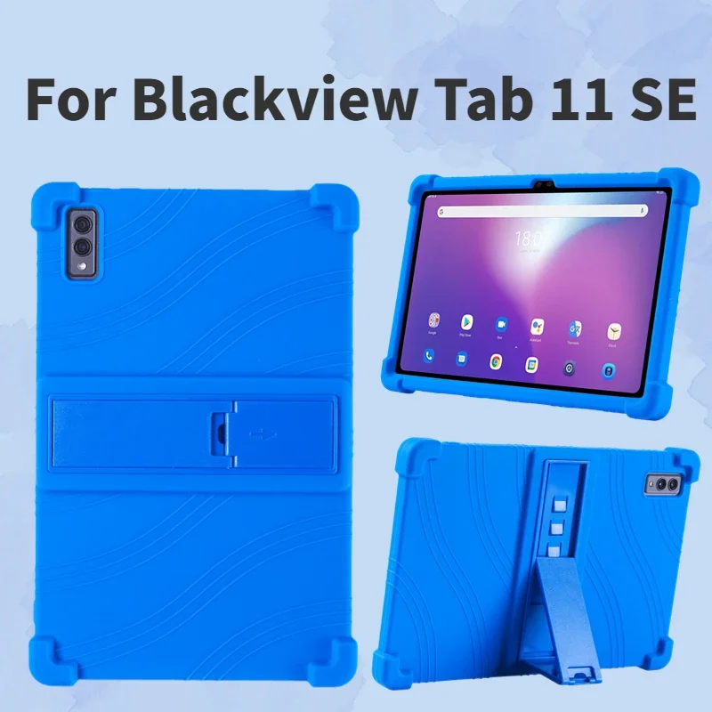 For Blackview Tab 11 Tab 11 SE 10.36'' inch Tablet Soft Silicone Case Thicken Corner Cover Kids Shockproof Funda Non-Slip Coque