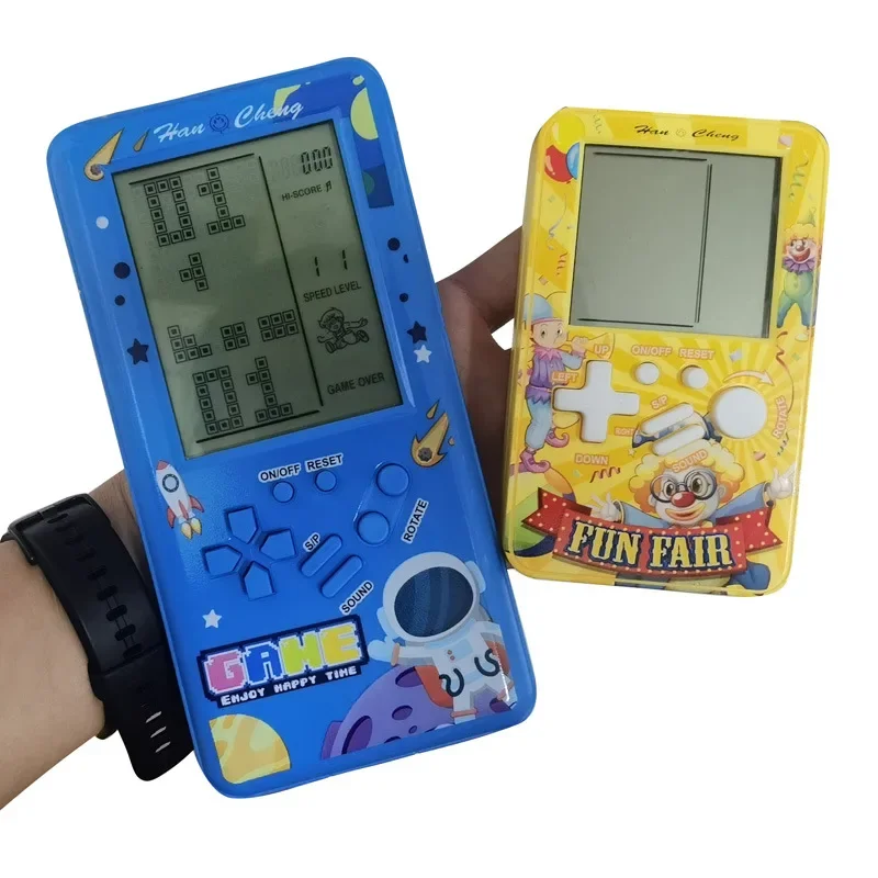 Giocatori di giochi portatili Gioco portatile classico Piacere per bambini Giocatore di giochi elettronici Macchina Gioco di mattoni Console di gioco per bambini