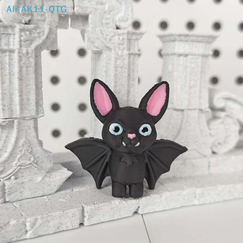New [New] 1/3/5Pcs Car Ornament Upside-Down Bat Statue Suitable For Home Desktop Decoration And Office Desk Display