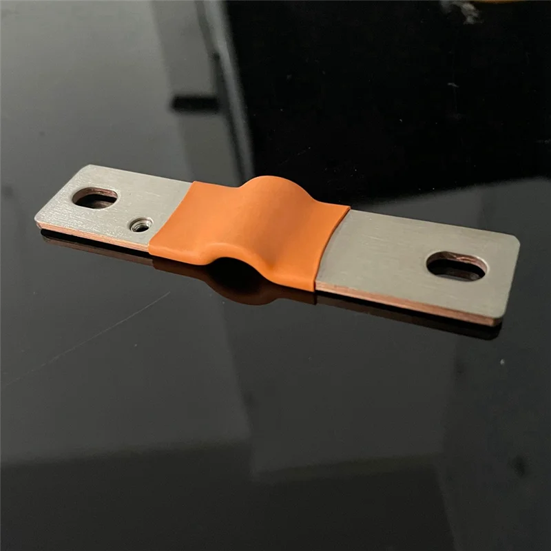 RMWIN-Busbar Connector Lifepo4 Battery Flexible Copper Connecter 74Mm 3Mm For 280Ah 320Ah Lifepo4 Battery Protector