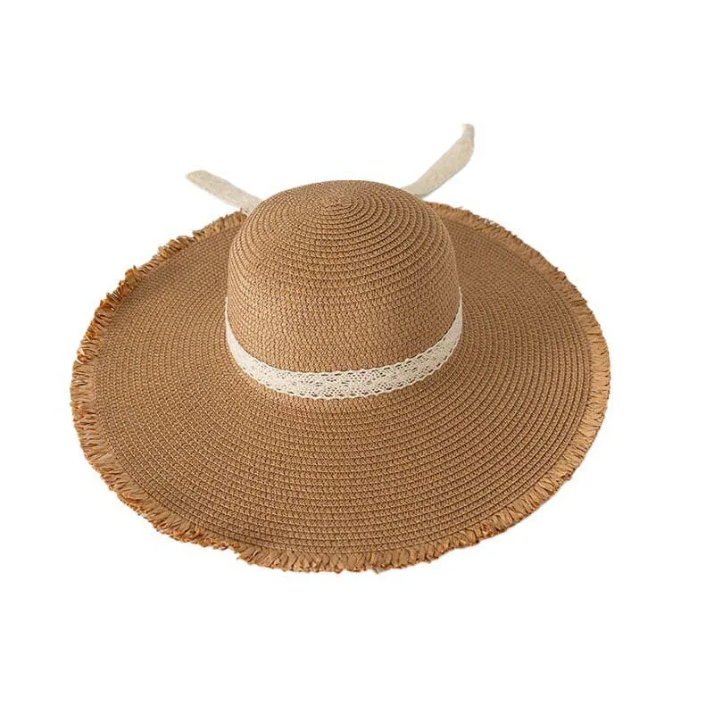 Straw Sun Hats Sunscreen Men Women Caps Spring and Summer Womens Beach Lovely Outdoor Business MJ1224