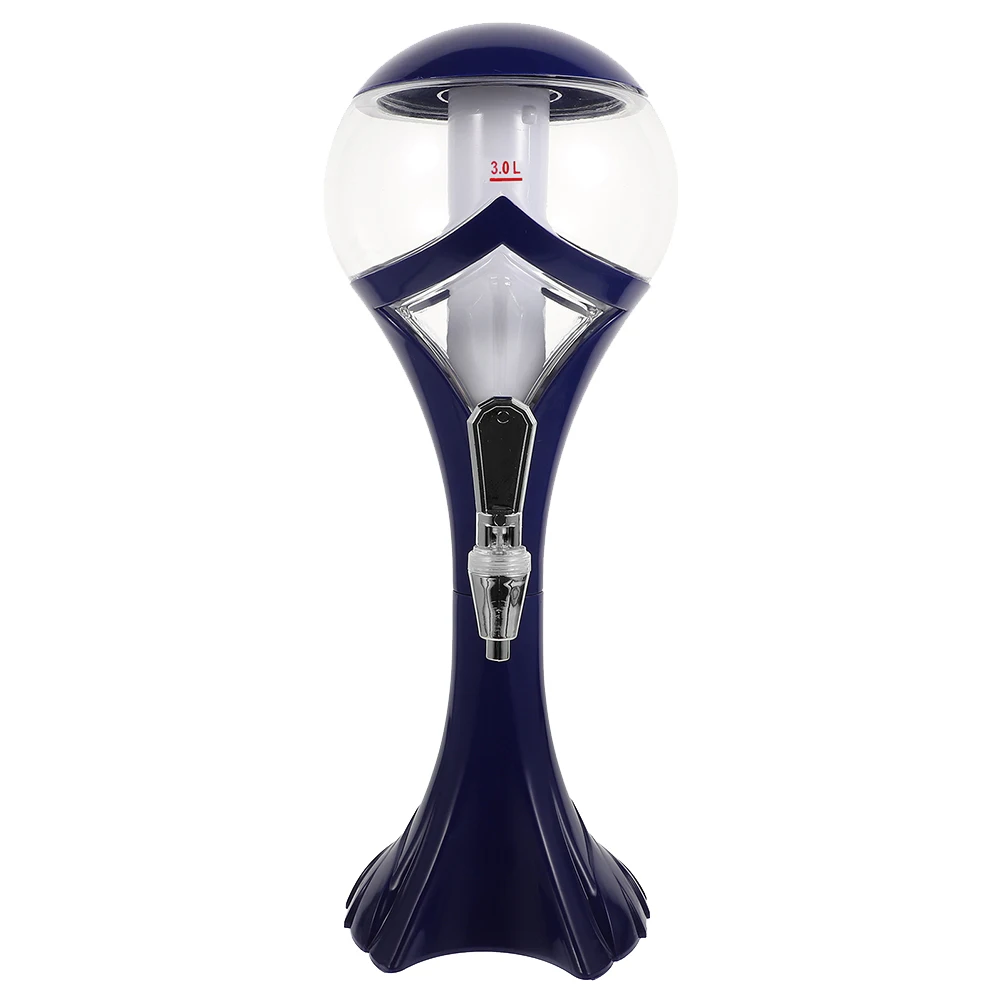 

Luminous Beer Tower Leak Proof Beverage Dispenser Outdoor Camping Drink Distributor Fine Craftsmanship Summer Juice Wine