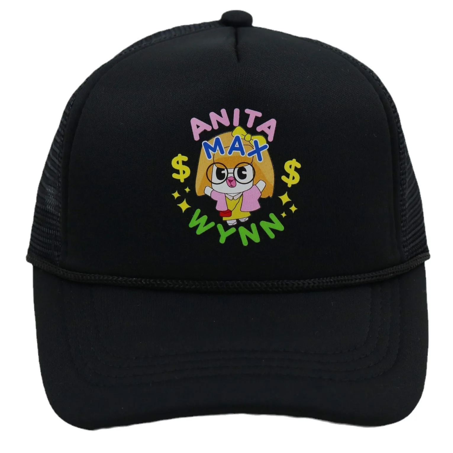 New Model WYNN Sponge Mesh Hat Drake Anita Max Vnn Printed Baseball Caps Men's And Woman's Fashion With Rope Duck Tongue Hats