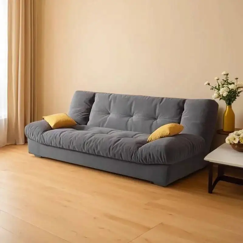 

Dark Designer Living Room Sofas Luxury Aesthetic Foldable Recliner Sofa Bed Lounge Bedroom Floor Schlafsofa Bett Furniture Home