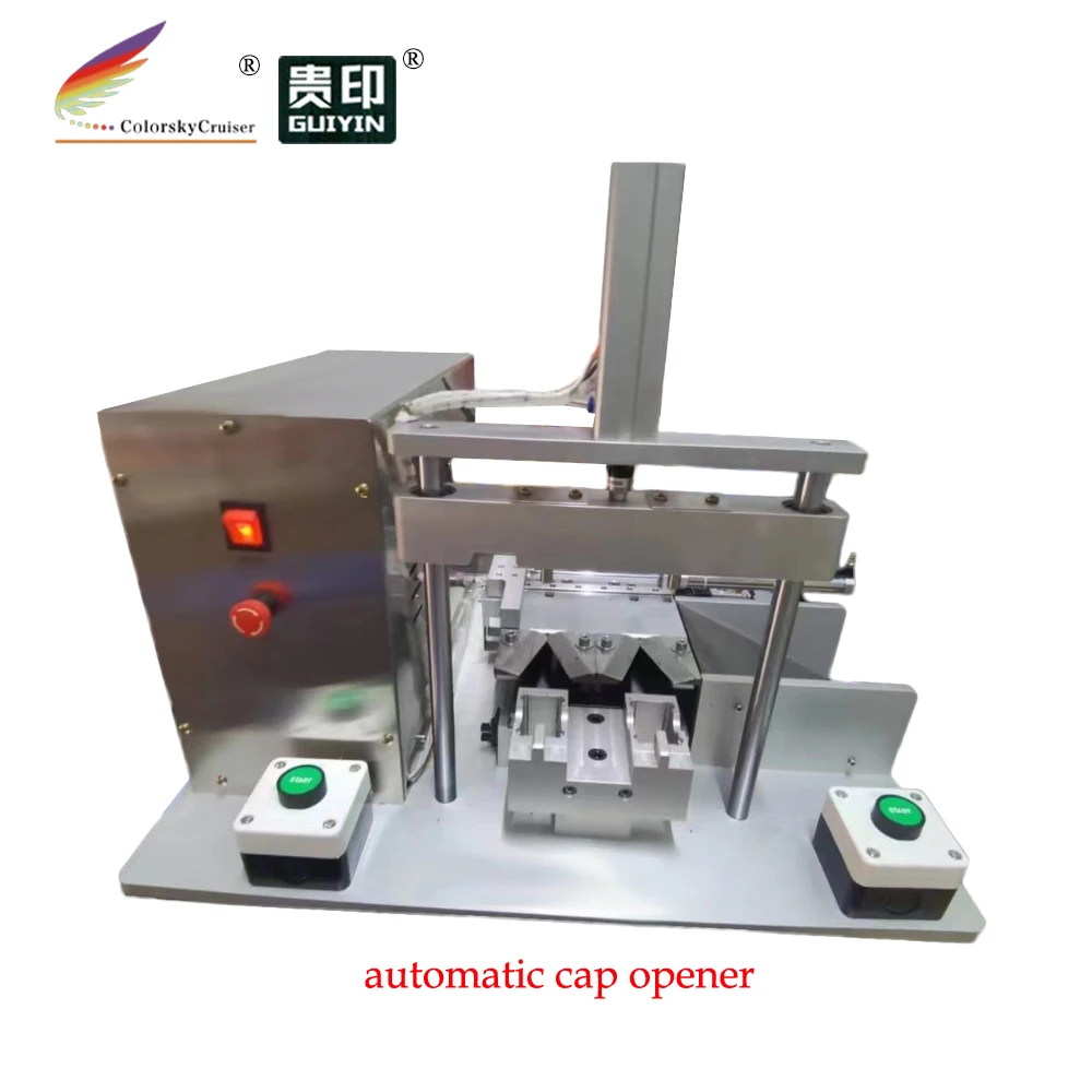 (CS-COM2) automatic top cover cap opening machine device for hp 140 141 860 861 98 93 337 336 343 344 132 129 135 134 cartridge