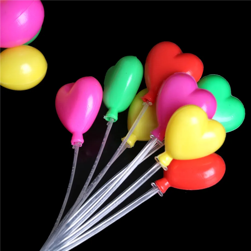 Mini bambole giardino di casa Micro figurine paesaggistiche e simulazione in miniatura palloncini colorati decorazioni da giardino regalo di natale