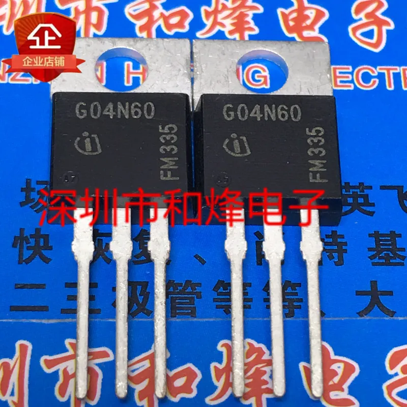 5 pces-10 pces g04n60 sgp04n60 to-220 600v 4a novo e original em estoque