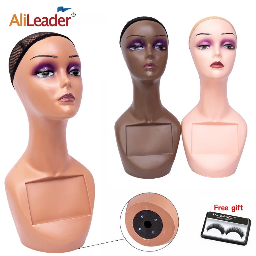 

Realistic Wig Mannequin Head Without Shoulders Electric Stand For Manikins Mannequin Head Stand Mannequin Dhead For Wigs Display