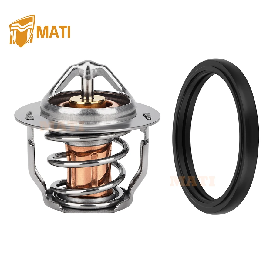 

MATI Thermostat Assembly For Suzuki KingQuad V-Strom 450 500 650 700 750 DL650 GSX-R1000 GSX-S1000 SV650 2003-2024 17670-06G60