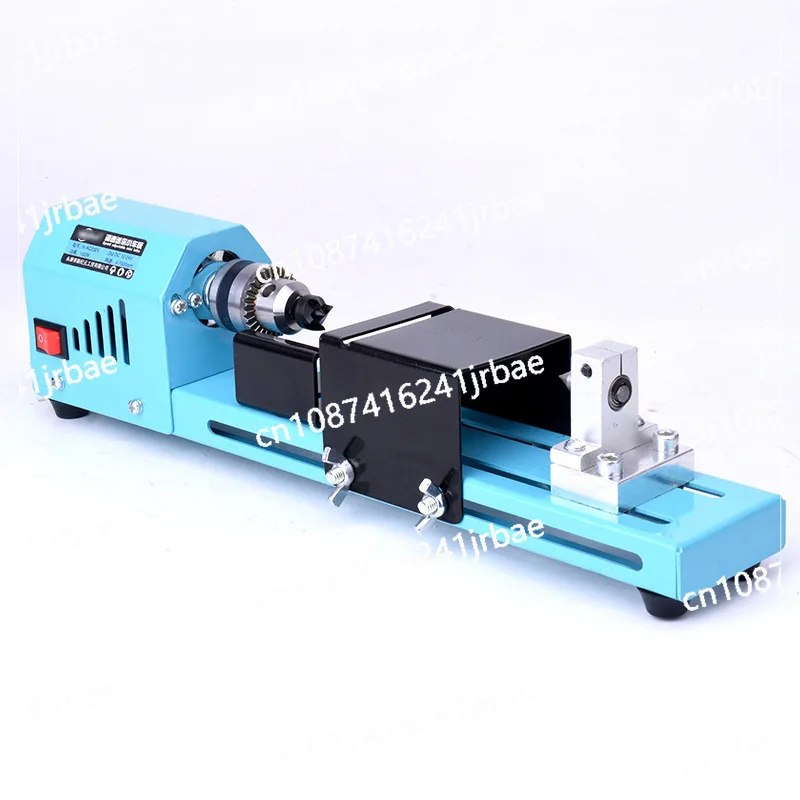 Electric Wood Mini Lathe Beads Grinding Polisher and Polishing Beading Machine Electric DIY Woodworking Buddha Pearl Lathe