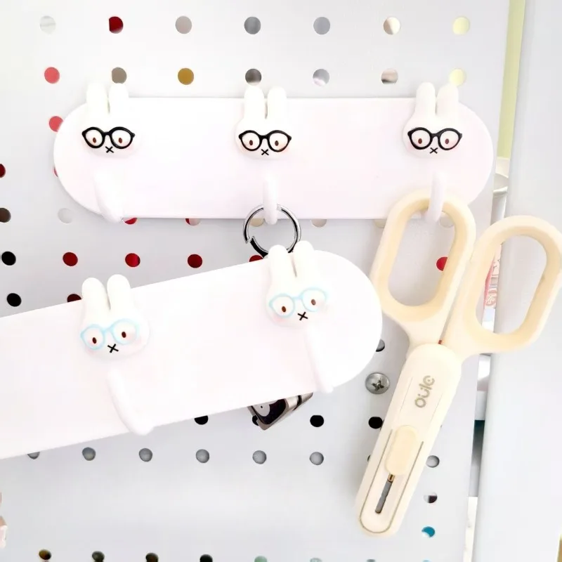 Cartoon Kawaii New Style Hooks Wall Mounting Excellent Storage  Multifunctional Hangers High-quality Attractive Appearance Miffy