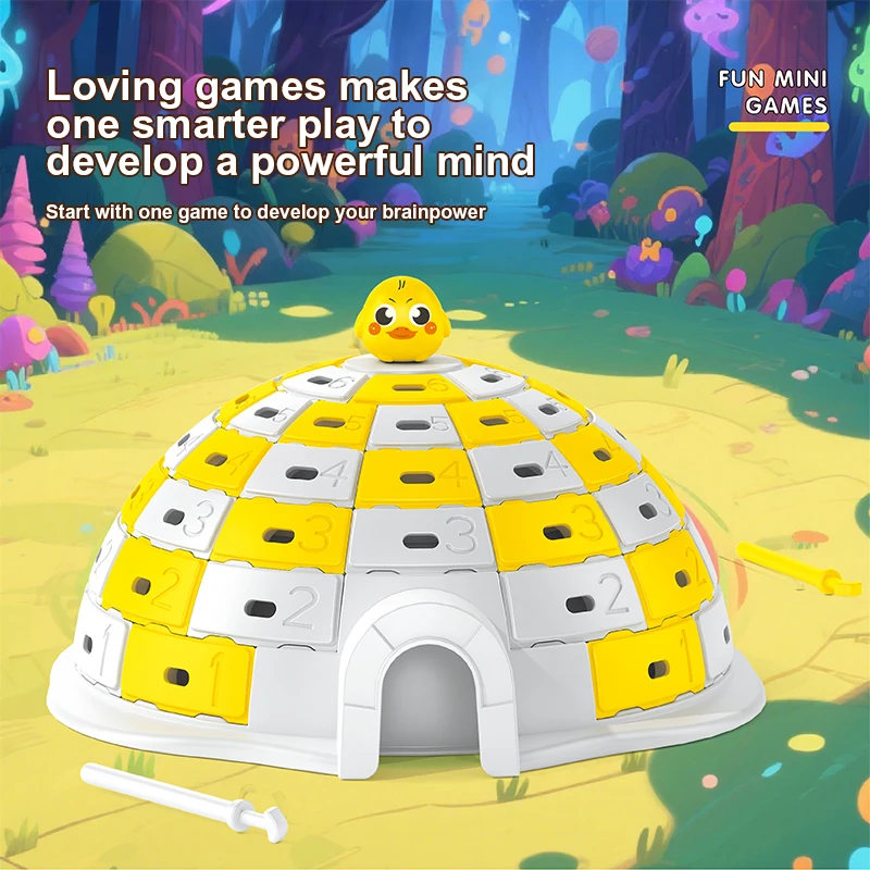 ของเล่นเพนกวินที่สามารถทุบน้ำแข็งได้, เกมกระดานเพื่อการศึกษาสำหรับเด็ก, ของขวัญวันหยุด, ของเล่นเด็กเพื่อการโต้ตอบระหว่างพ่อแม่และลูก