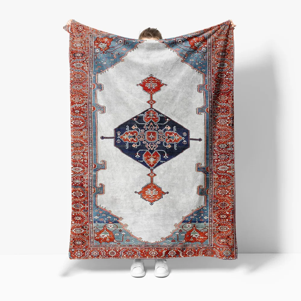 

Turkish Vintage Kilim Rug Boho Floor Blanket Moroccan Shag Area Rug Home Decor Cushion Cover
